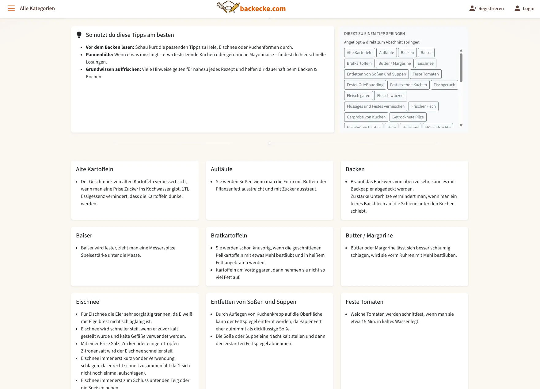 Backecke – Fotos 2